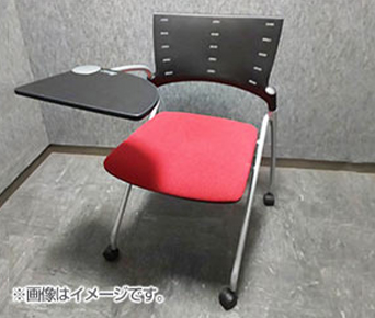 テーブル付きミーティングチェア