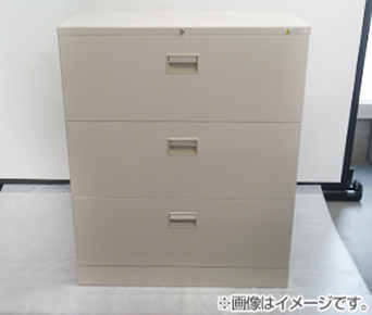 ラテラル３段キャビネット